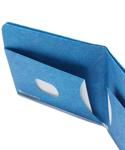 Paperwallet（ペーパーウォレット）の「Slim Wallet　タイベック素材　Tyvek　紙の財布 - Paperwallet（ペーパーウォレット）（財布・レディース・グリーン/ブルー/パープル/イエロー/ピンク/オレンジ/レッド/カモフラージュ/その他1/その他2/その他3/その他4/その他5/ブラック/ブラウン・ONE SIZE）」の21枚目の写真