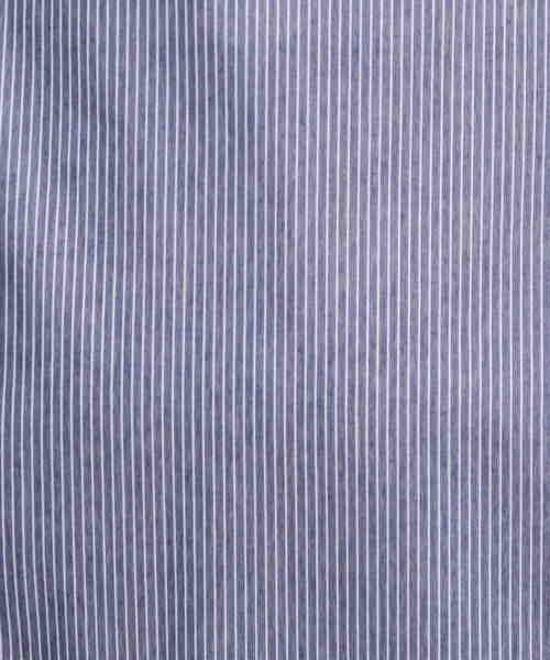 NARACAMICIE（ナラカミーチェ）の「ストライプジャージーシャツワンピース（シャツワンピース・レディース・ブラック/ブルー・MEDIUM/X-LARGE）」の18枚目の写真