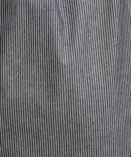 NARACAMICIE（ナラカミーチェ）の「ストライプジャージーシャツワンピース（シャツワンピース・レディース・ブラック/ブルー・MEDIUM/X-LARGE）」の16枚目の写真