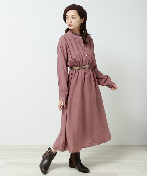 Frames Ray Cassin フレームスレイカズン の アソートボタンプチハイ長袖ワンピース ワンピース Wear