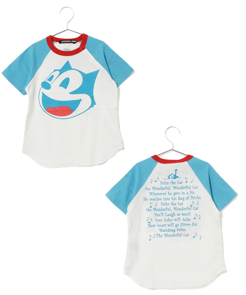 Hysteric Mini ヒステリックミニ の Hysteric Mini Felix The Cat Smile Face Tシャツ Tシャツ カットソー Wear
