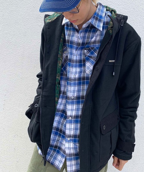 MATIX(マティックス)の「MATIX Hooded Jacket/マティックス フード付き ジャケット(ブルゾン)」|ブラック
