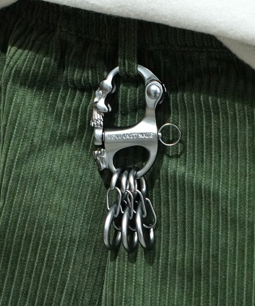 REVI CAST MADE レビキャストメイド スカルヨットナス キーホルダー キーリング（キーホルダー）｜REVI CAST MADE（レヴィキャストメイド）