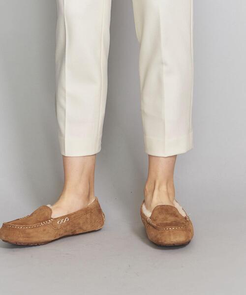 BEAUTY&YOUTH UNITED ARROWS（ビューティーアンドユースユナイテッドアローズ）の「BY ツイルテーパードパンツ/オフホワイト◆（その他パンツ・レディース・オフホワイト・SMALL/MEDIUM/LARGE）」の7枚目の写真