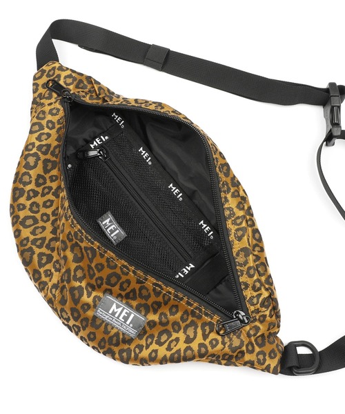 MEI（メイ）の「MEI LEOPARD BOTTOMLINE ヒョウ柄 ボディバッグ MEI