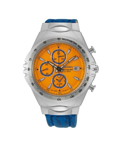 SEIKO(セイコー)の「SEIKO: GIUGIARO DESIGN MACCHINA SPORTIVA(アナログ腕時計・メンズ・ブラック/ブルー・ONE SIZE)」の2枚目の写真