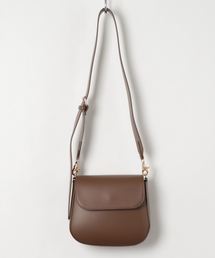 natural couture | ラインショルダー付きフラップバッグ(ショルダーバッグ)