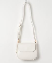 natural couture | ラインショルダー付きフラップバッグ(ショルダーバッグ)