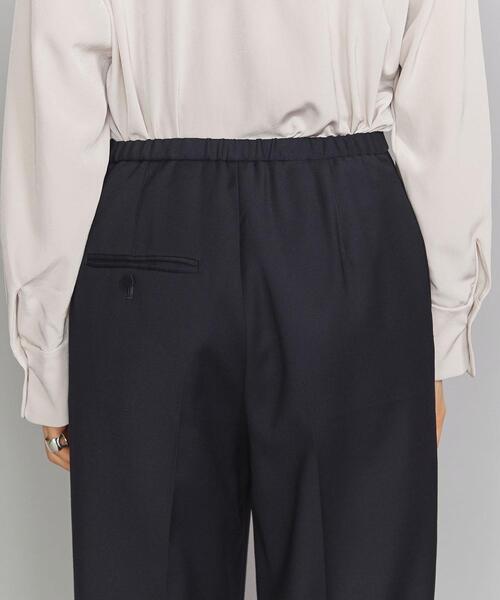 BEAUTY&YOUTH UNITED ARROWS（ビューティーアンドユースユナイテッドアローズ）の「BY ダブルクロスイージーワイドパンツ ◆（その他パンツ・レディース・ピンク/ナチュラル/ネイビー・MEDIUM/SMALL）」の11枚目の写真