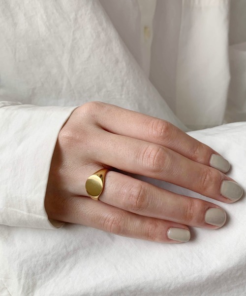 Newport(ニューポート)の「Signet Ring /Silver925(リング・レディース・その他/その他1/その他2/その他3/その他4/その他5・#9/#12/#14)」の1枚目の写真