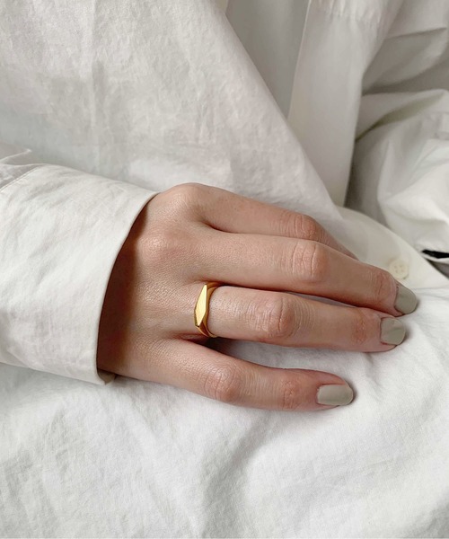 Newport(ニューポート)の「Signet Ring /Silver925(リング・レディース・その他/その他1/その他2/その他3/その他4/その他5・#9/#12/#14)」の2枚目の写真