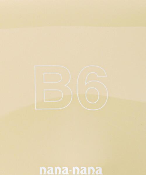 NaNa-NaNa（ナナナナ）の「＜nana-nana＞B6 クリアショルダーバッグ -2WAY- Ψ（ショルダーバッグ・レディース・ナチュラル・FREE）」の10枚目の写真