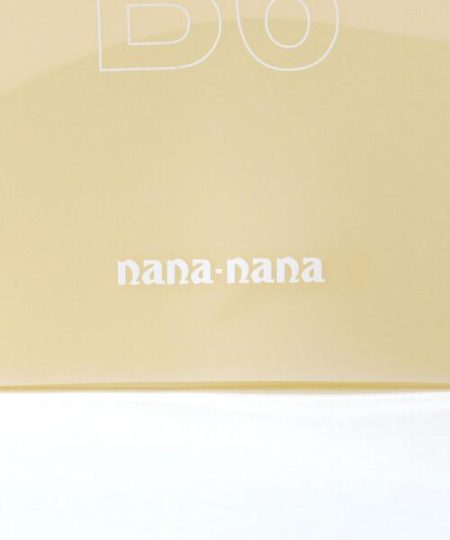 NaNa-NaNa（ナナナナ）の「＜nana-nana＞B6 クリアショルダーバッグ -2WAY- Ψ（ショルダーバッグ・レディース・ナチュラル・FREE）」の11枚目の写真