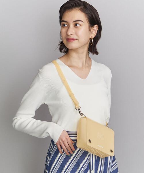 NaNa-NaNa（ナナナナ）の「＜nana-nana＞B6 クリアショルダーバッグ -2WAY- Ψ（ショルダーバッグ・レディース・ナチュラル・FREE）」の14枚目の写真