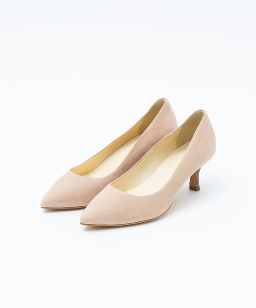 Au BANNISTER（オゥバニスター）の「【販売店舗限定】6センチ ヒール パンプス（パンプス・レディース・グリーン/ブラック/ピンクベージュ/ライトグレー・38/37/35/39/36）」の4枚目の写真