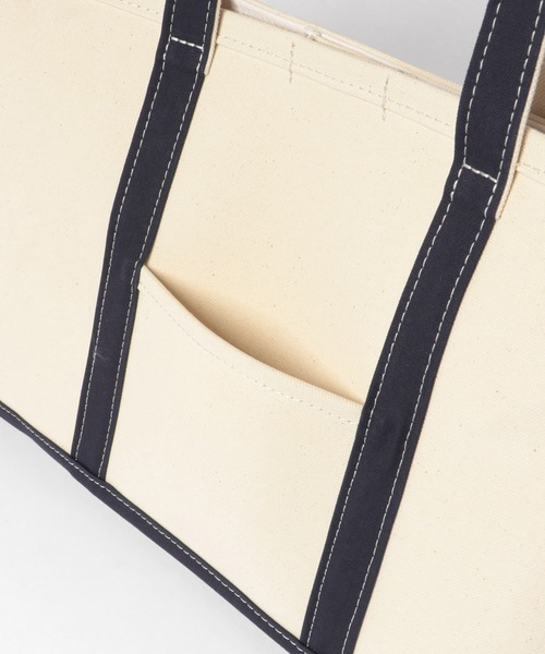 URBAN RESEARCH DOORS（アーバンリサーチドアーズ）の「交野カバン×DOORS 帆布トート（トートバッグ・メンズ・ネイビー/ナチュラル・ONE）」の7枚目の写真