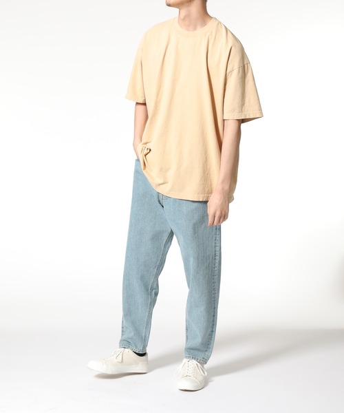 LOS ANGELES APPAREL(ロサンゼルスアパレル)の「LA Apparel 別注Tee(Tシャツ/カットソー・メンズ・ベージュ/オリーブ/サックスブルー・LL/L)」の12枚目の写真