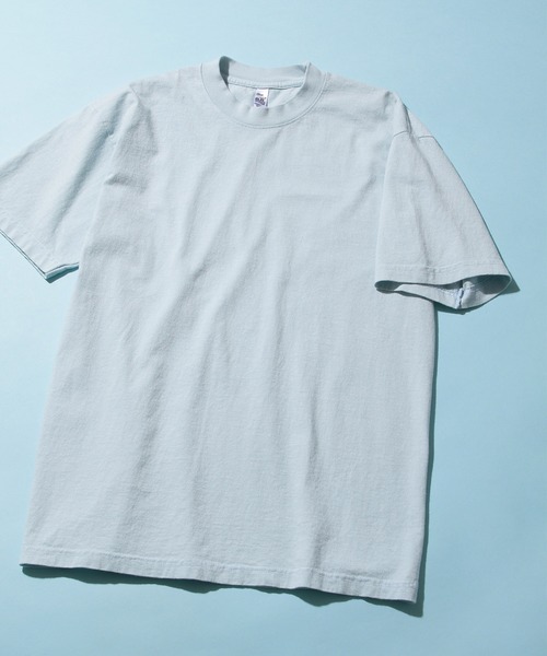 LOS ANGELES APPAREL(ロサンゼルスアパレル)の「LA Apparel 別注Tee(Tシャツ/カットソー・メンズ・ベージュ/オリーブ/サックスブルー・LL/L)」の5枚目の写真