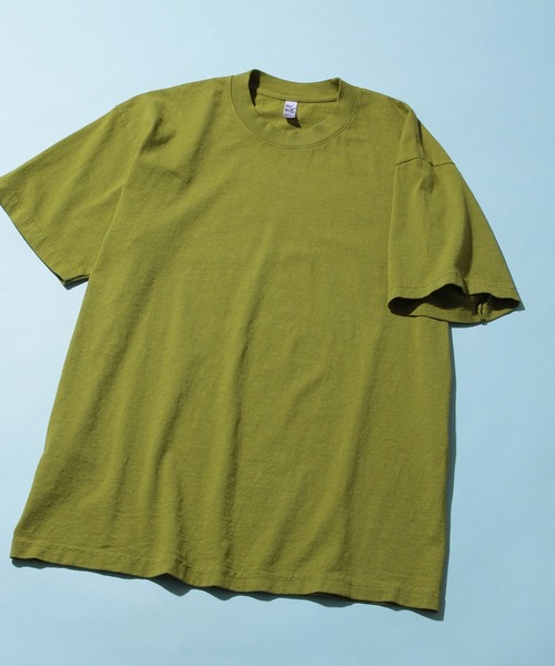 LOS ANGELES APPAREL(ロサンゼルスアパレル)の「LA Apparel 別注Tee(Tシャツ/カットソー・メンズ・ベージュ/オリーブ/サックスブルー・LL/L)」の6枚目の写真