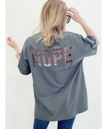 GYDA | NOPE VネックTシャツ(Tシャツ/カットソー)