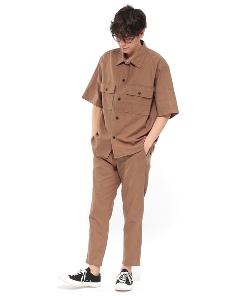 LAKOLE（ラコレ）の「リネン混イージーパンツ / LAKOLE（その他パンツ・メンズ・ベージュ/ブラック/ブラウン/オリーブ・LARGE/SMALL/MEDIUM）」の7枚目の写真