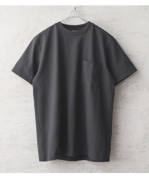 Goodwear（グッドウェア）の「GOOD WEAR ポケット Tシャツ 2W7-2500（Tシャツ/カットソー・メンズ・マスタード/杢グレー/チャコールグレー/ブラック/ホワイト/ライトブルー/ベージュ/ライトカーキ/スモークピンク/ラベンダー/ネイビー/ライトベージュ/ブルー系その他/ライトパープル/カーキブラウン/ミント/オレンジ系その他/イエロー系その他/ライトピンク/ダークグリーン/グレー系その他・XL/S/L/M）」の5枚目の写真