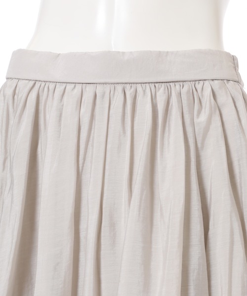 fifth（フィフス）の「シアーポプリンフレアスカート（スカート・レディース・ライトグレー/サックスブルー・MEDIUM）」の7枚目の写真