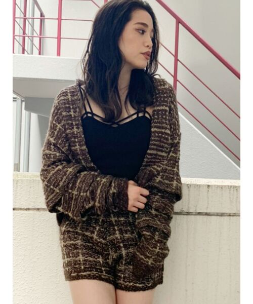 GYDA(ジェイダ)の「ニットTWEED ショーパン(その他パンツ・レディース・グレー/ブラック/ブラウン・FREE)」の18枚目の写真