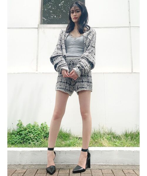 GYDA(ジェイダ)の「ニットTWEED ショーパン(その他パンツ・レディース・グレー/ブラック/ブラウン・FREE)」の22枚目の写真