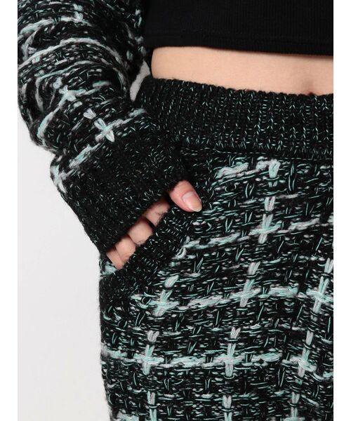 GYDA(ジェイダ)の「ニットTWEED ショーパン(その他パンツ・レディース・グレー/ブラック/ブラウン・FREE)」の8枚目の写真