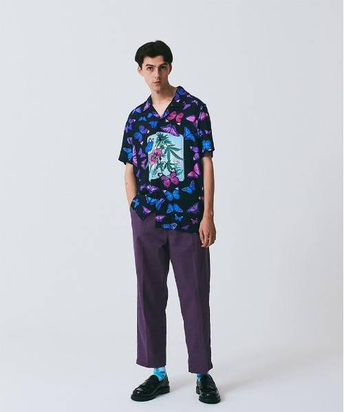 HUF（ハフ）の「PAPILLON S/S WOVEN SHIRT HUF ハフ シャツ