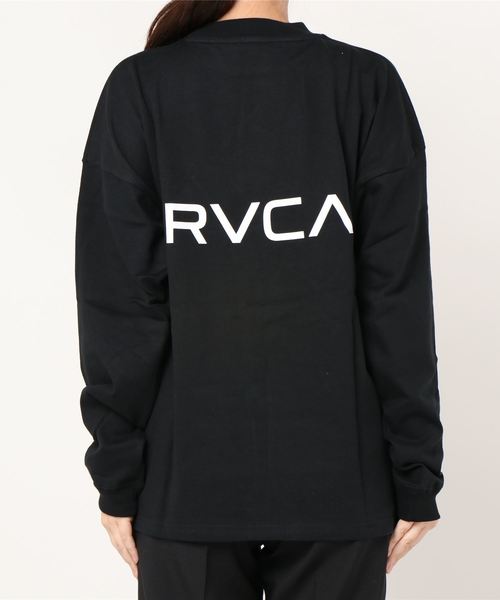 RVCA（ルーカ）の「RVCA/ルーカ ビッグシルエット バックプリントロンT BA044-055（Tシャツ/カットソー・レディース・ブルー/ホワイト/ブラック・S/XS）」の6枚目の写真