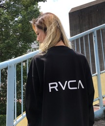 RVCA/ルーカ ビッグシルエット バックプリントロンT BA044-055