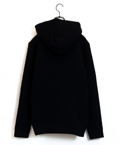 JACKROSE(ジャックローズ)の「JE-ストレッチニット.ZIPパーカー(パーカー・メンズ・ブラック/グレー/ベージュ・M/L)」の4枚目の写真