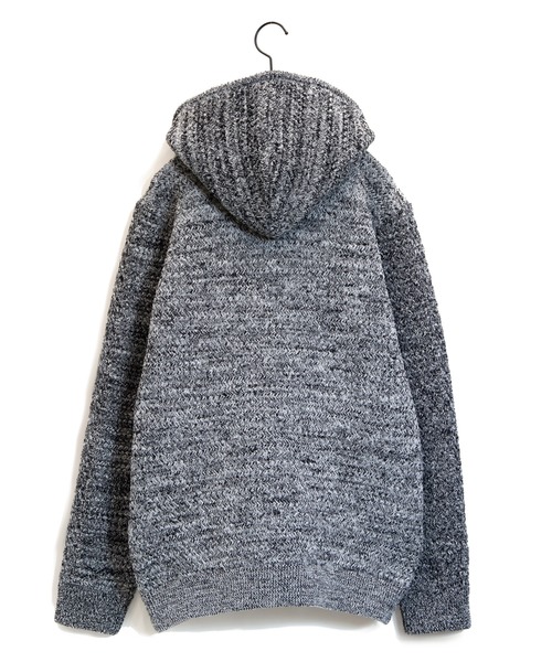 JACKROSE(ジャックローズ)の「JE-ストレッチニット.ZIPパーカー(パーカー・メンズ・ブラック/グレー/ベージュ・M/L)」の5枚目の写真