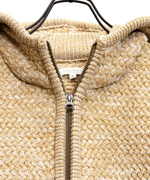 JACKROSE(ジャックローズ)の「JE-ストレッチニット.ZIPパーカー(パーカー・メンズ・ブラック/グレー/ベージュ・M/L)」の10枚目の写真