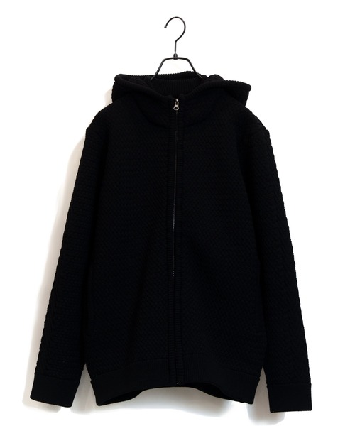 JACKROSE(ジャックローズ)の「JE-ストレッチニット.ZIPパーカー(パーカー・メンズ・ブラック/グレー/ベージュ・M/L)」の13枚目の写真
