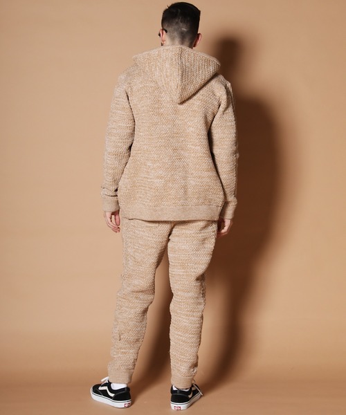JACKROSE(ジャックローズ)の「JE-ストレッチニット.ZIPパーカー(パーカー・メンズ・ブラック/グレー/ベージュ・M/L)」の15枚目の写真