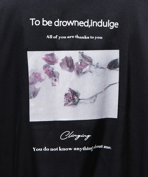 WEGO（ウィゴー）の「WEGO/バックフォトサテンシャツ（シャツ/ブラウス・レディース・ブラック・FREE）」の6枚目の写真