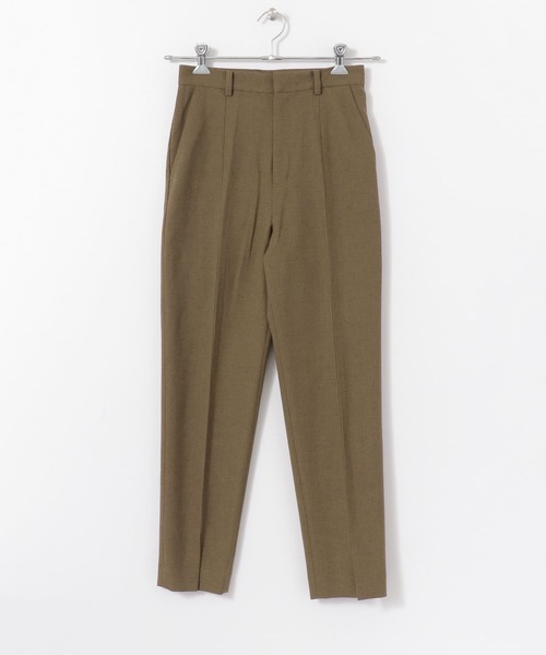 URBAN RESEARCH（アーバンリサーチ）の「麻ストレッチセンタースリットパンツ（その他パンツ・レディース・ネイビー/ブラウン・38/36）」の12枚目の写真