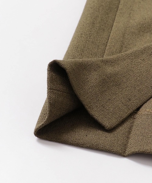 URBAN RESEARCH（アーバンリサーチ）の「麻ストレッチセンタースリットパンツ（その他パンツ・レディース・ネイビー/ブラウン・38/36）」の19枚目の写真