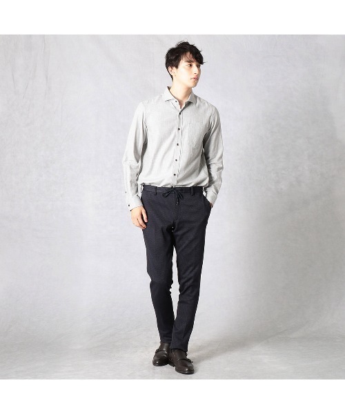 セール Ca ソロテックスフルフラン ハウンドトゥースセットアップパンツ スーツパンツ Comme Comme Ca Men コムサメン のファッション