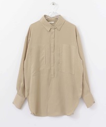 LAATO | BAND COLLAR SLIT BLOUSE(シャツ/ブラウス)