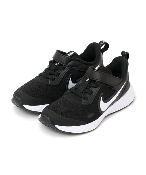 NIKE(ナイキ)の「NIKE:REVOLUTION5(スニーカー・キッズ・ブラック・18/19/20/21/22/17)」の1枚目の写真