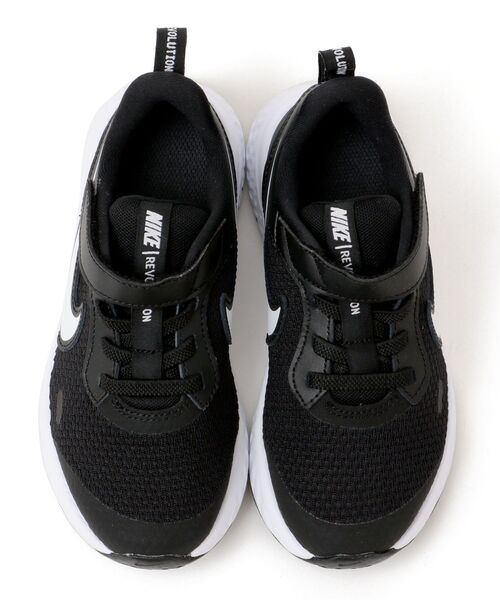NIKE(ナイキ)の「NIKE:REVOLUTION5(スニーカー・キッズ・ブラック・18/19/20/21/22/17)」の5枚目の写真