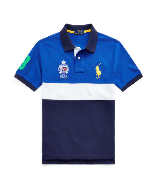 Big Pony コットン メッシュ ポロシャツ