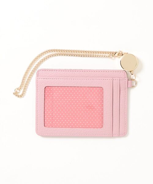 LANVIN en Bleu（ランバンオンブルー）の「メラニー リール付きパスケース（パスケース・レディース・ブルー系その他/ホワイト/ブラック/ピンク系その他/グレイッシュベージュ/サンドベージュ・FREE）」の8枚目の写真