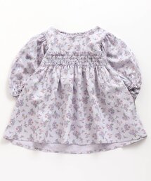 apres les cours | 花柄ギャザースリーブチュニック(チュニック)