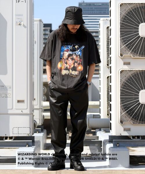 MACOBER（マコバ）の「【WEB限定/SHIPS別注】MACOBER: フェイクレザー シェフ パンツ（その他パンツ・メンズ・ブラック・SMALL/MEDIUM/LARGE）」の2枚目の写真