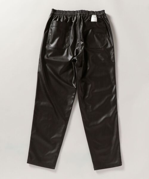 MACOBER（マコバ）の「【WEB限定/SHIPS別注】MACOBER: フェイクレザー シェフ パンツ（その他パンツ・メンズ・ブラック・SMALL/MEDIUM/LARGE）」の9枚目の写真